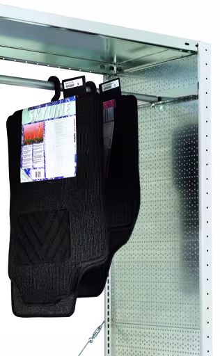 Ophangapparaatset 1000 x 600 mm, verzinkt van Schulte Lagertechnik Ophangapparaatset 1000 x 600 mm, verzinkt, accessoires, artikelnr. 14123