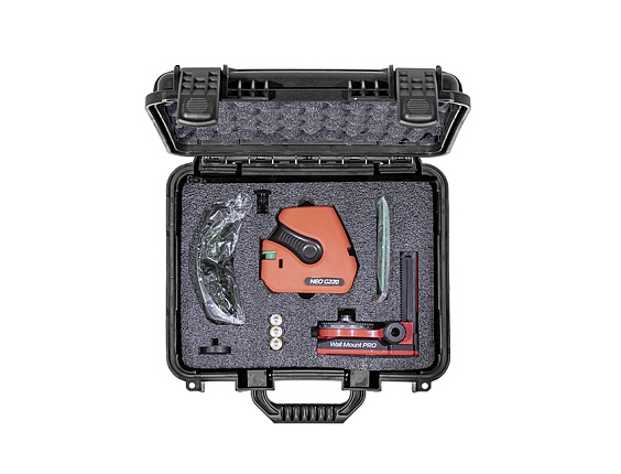 Ohne Text 847850 Kruislijnlaser met schietloodpunten Neo G220 Kit