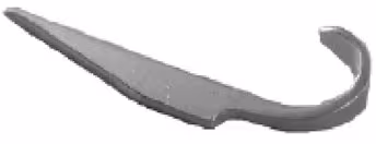 Gerlach loodpijphaak, montagedelen, art.nr. 832101