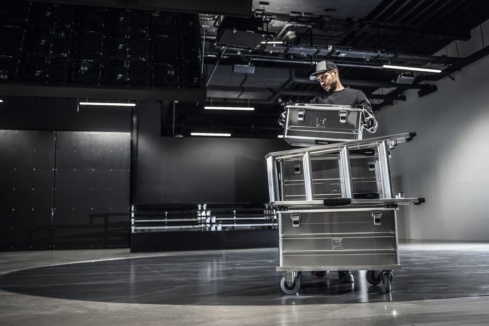 Milieubild 3817034 Munk transportboxen stapelbaar 47 L