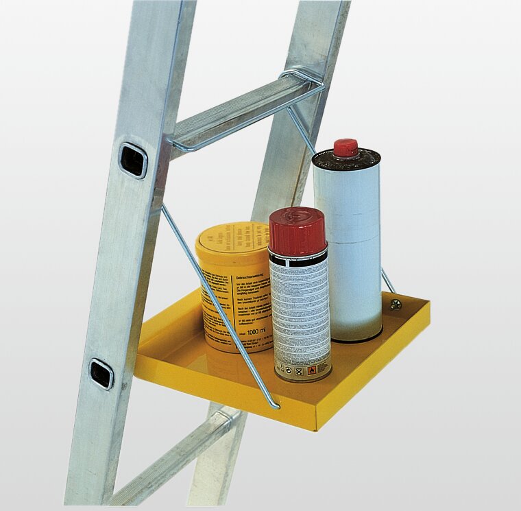 Milieubild 2178766 Opbergbakje Munk voor trapladder geel RAL 1021