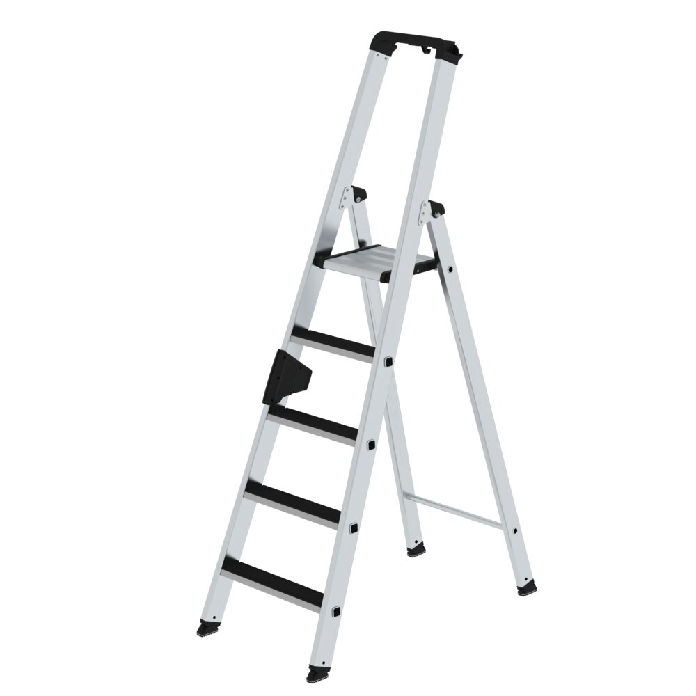 Munk enkelzijdige trapladder met klikmechanisme, uit de categorie trapladders, artikelnummer 041505