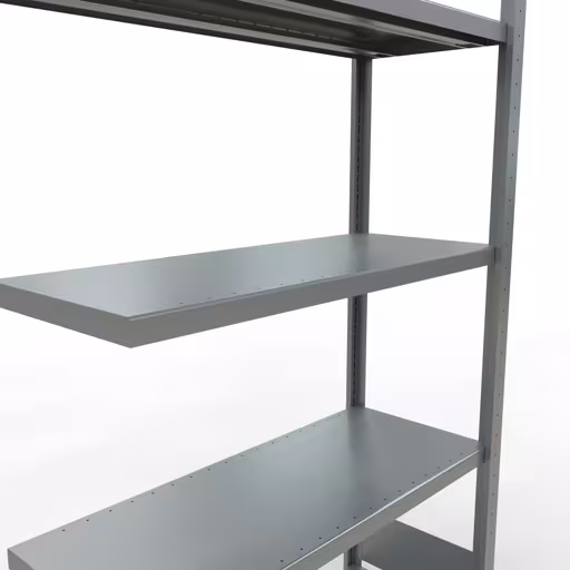 Afbeelding nr. 11 van het artikel aanbouwrekken, stellingrekken, insteeksysteem MULTIplus330, 2000 x 1000 x 400 mm (HxBxD), 5 legborden, verzinkt uit de productgroep insteeksysteem van het merk Schulte Lagertechnik
