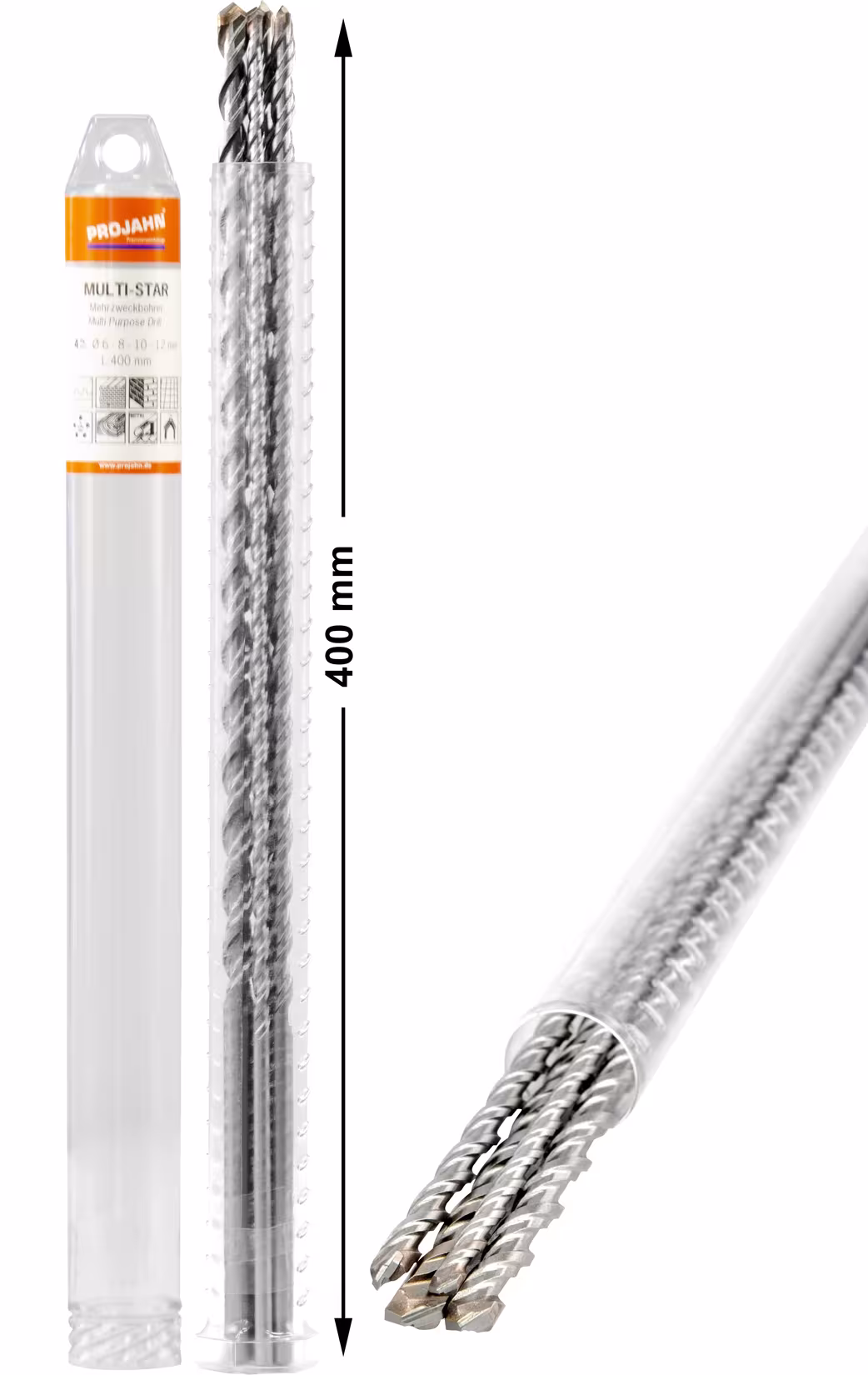 Een andere weergave van het artikel Multi-Star set 4-delig. 400 mm lang 6, 8, 10, 12, mm uit de categorie machineaccessoires