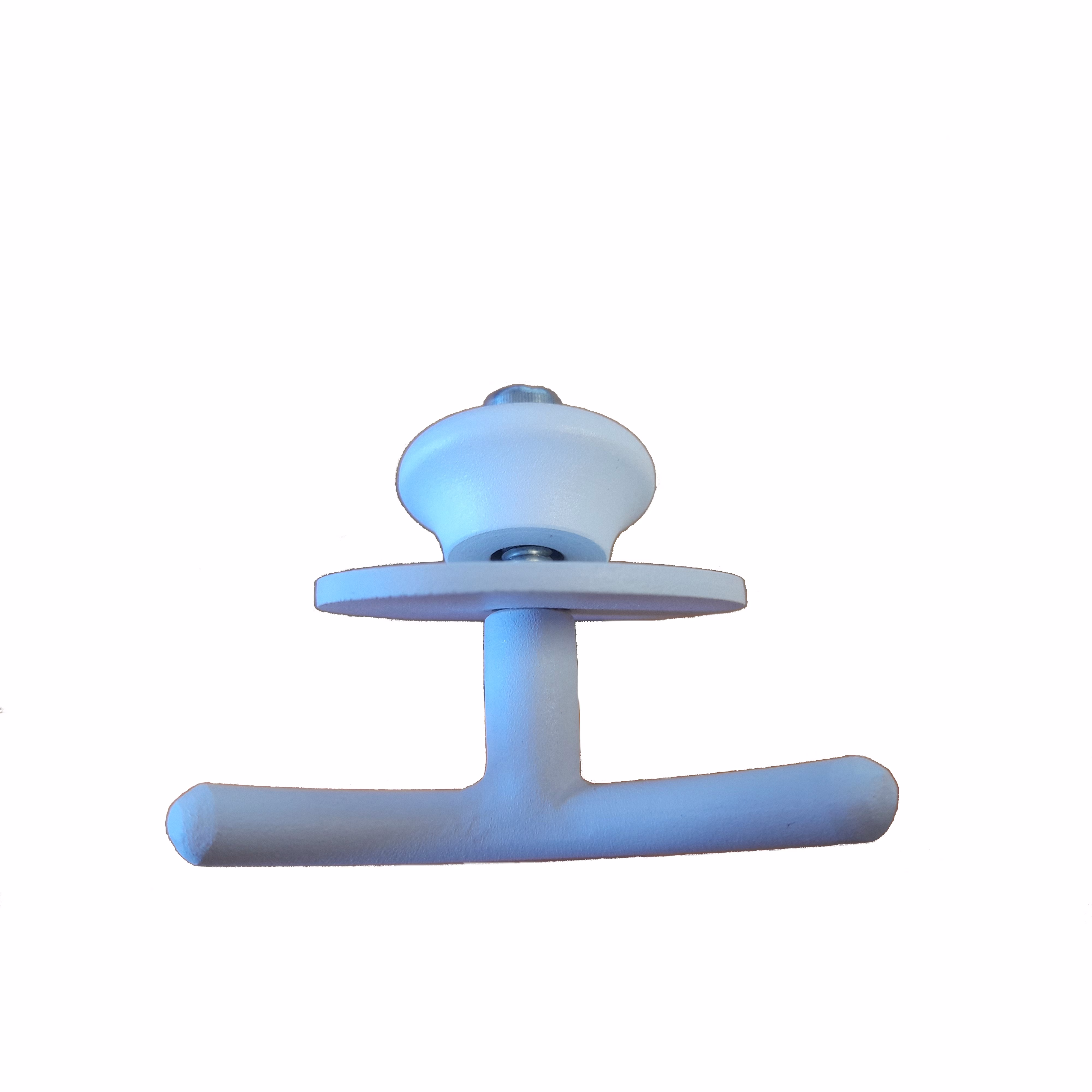 Witte handdoekhouder van MERT uit de categorie handdoekringen en -haken met artikelnummer W-HHALTER-TYP-2-W