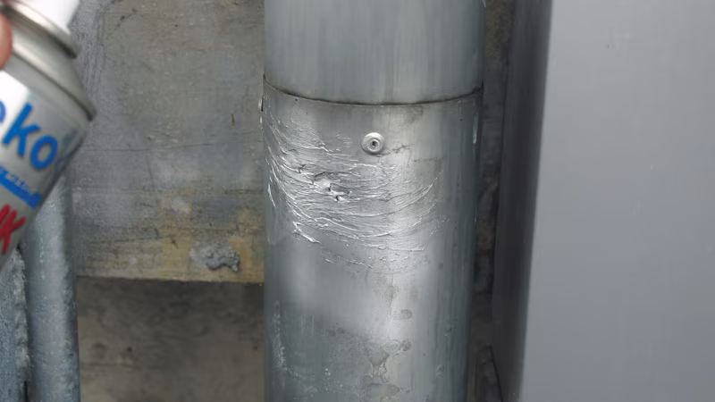 TecLine zinkspray 400 ml zilvergrijs Aluminium