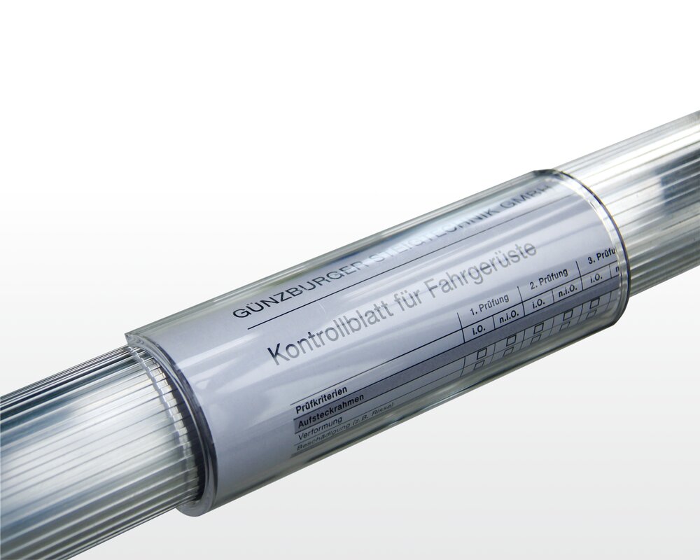 Munk cliptray voor ronde buizen ø 50 mm van Günzburger Steigtechnik Munk clip-on lade voor ronde buizen uit de categorie accessoires en reserveonderdelen voor hoogwerkers, artikelnummer 019081