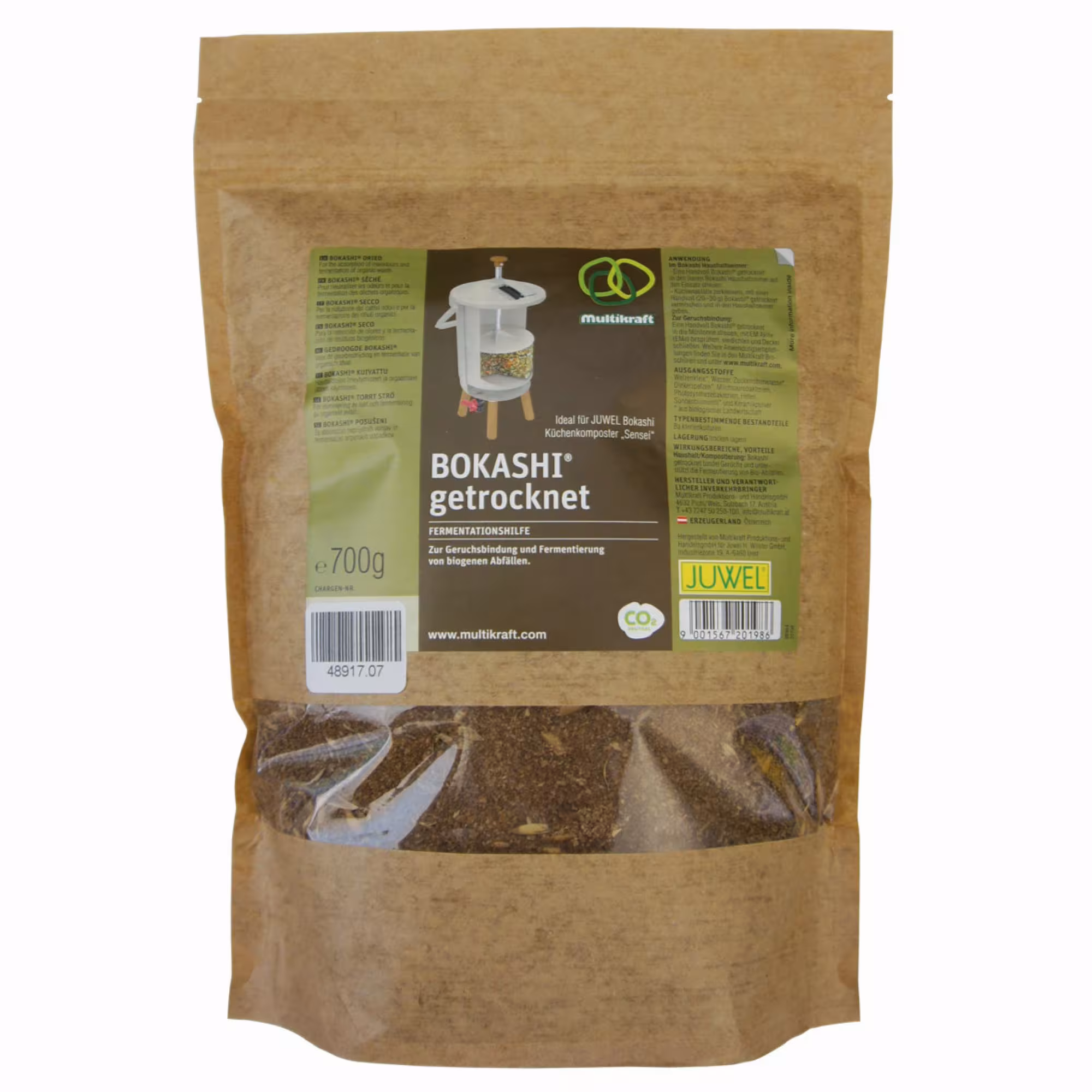 Bokashikorrels fermentatiehulpmiddel 700g van het merk Juwel uit het tuinassortiment