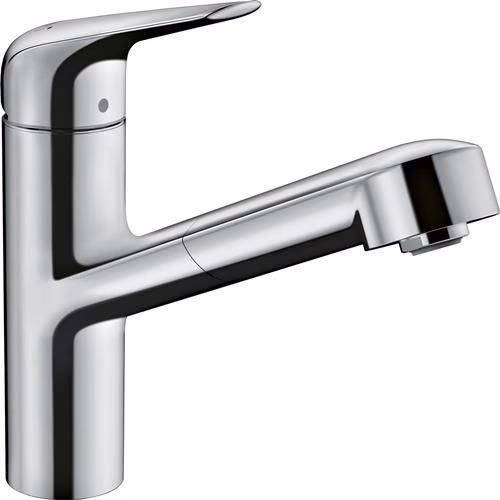 Detailbild 3996875 Hansgrohe wastafelmengkraan 150 uittrekbare uitloop M427-H150 chroom