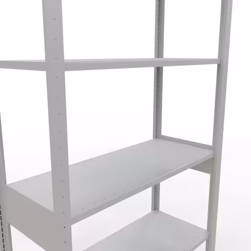 Figuur nr. 15 van het artikel basisrek, legplank-insteeksysteem MULTIplus85, 2500 x 1000 x 400 mm, 6 legborden, RAL 7035 lichtgrijs uit de productgroep insteeksysteem van het merk Schulte Lagertechnik.