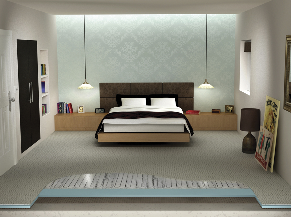 Ohne Text 3819769 Warmup WLFH aluminium verwarmingssysteem 80 watt laminaat 1,0 m², incl. aluminium plakband