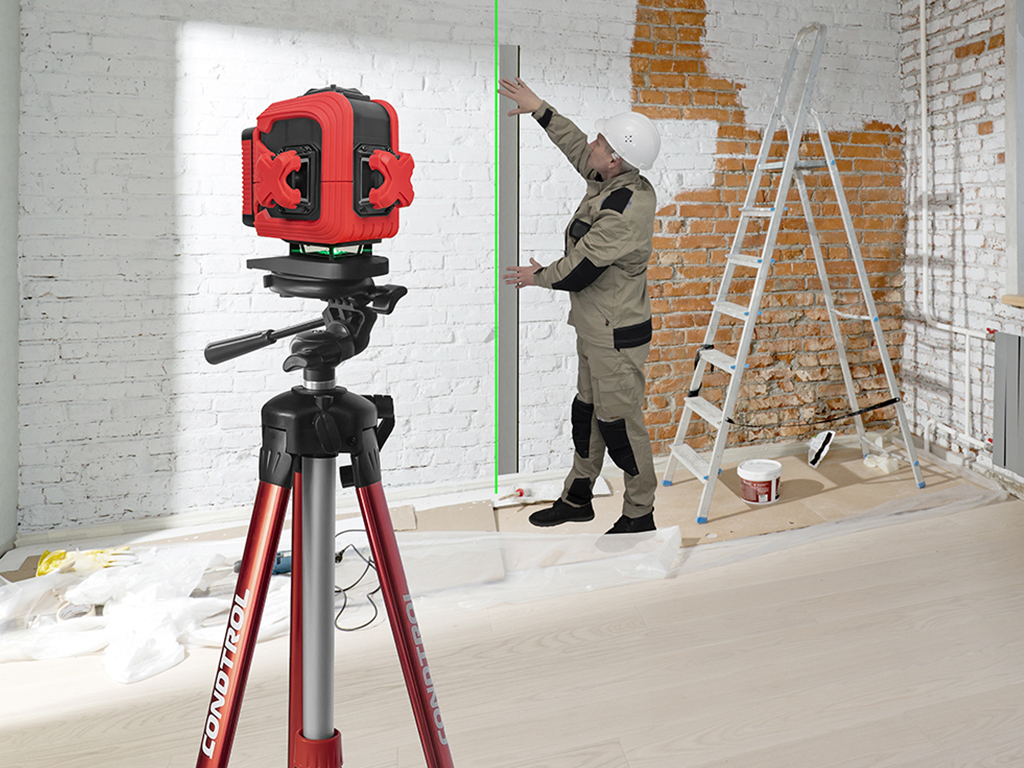 3D kruislijn laser vloer