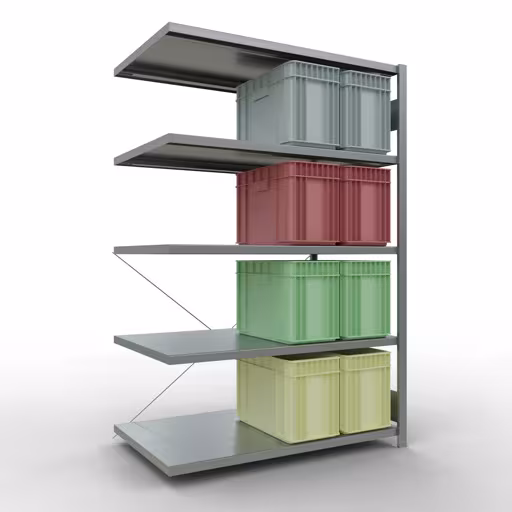Figuur nr. 8 van het artikel insteeksysteem opzetplank 2000x1300x800 mm, type 250 kg, verzinkt uit de productgroep insteeksysteem van het merk Schulte Lagertechnik.