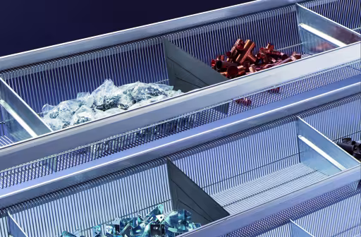 Aanbouwstellingen grootvakstelling WS 2000 met draadmanden 2000 x 2500 x 400 mm, verzinkt van Schulte Lagertechnik uit het breedvakstellingen-assortiment
