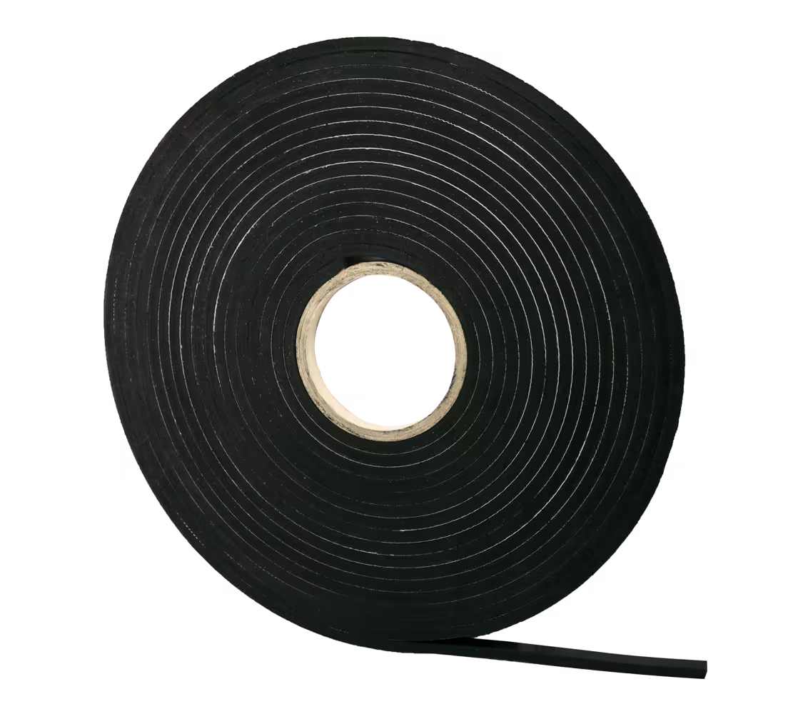 TERRASYS afstands- en ventilatietape 10 x 6 mm, eenzijdig zelfklevend uit de categorie montagetoebehoren met art.nr. 505 11 100