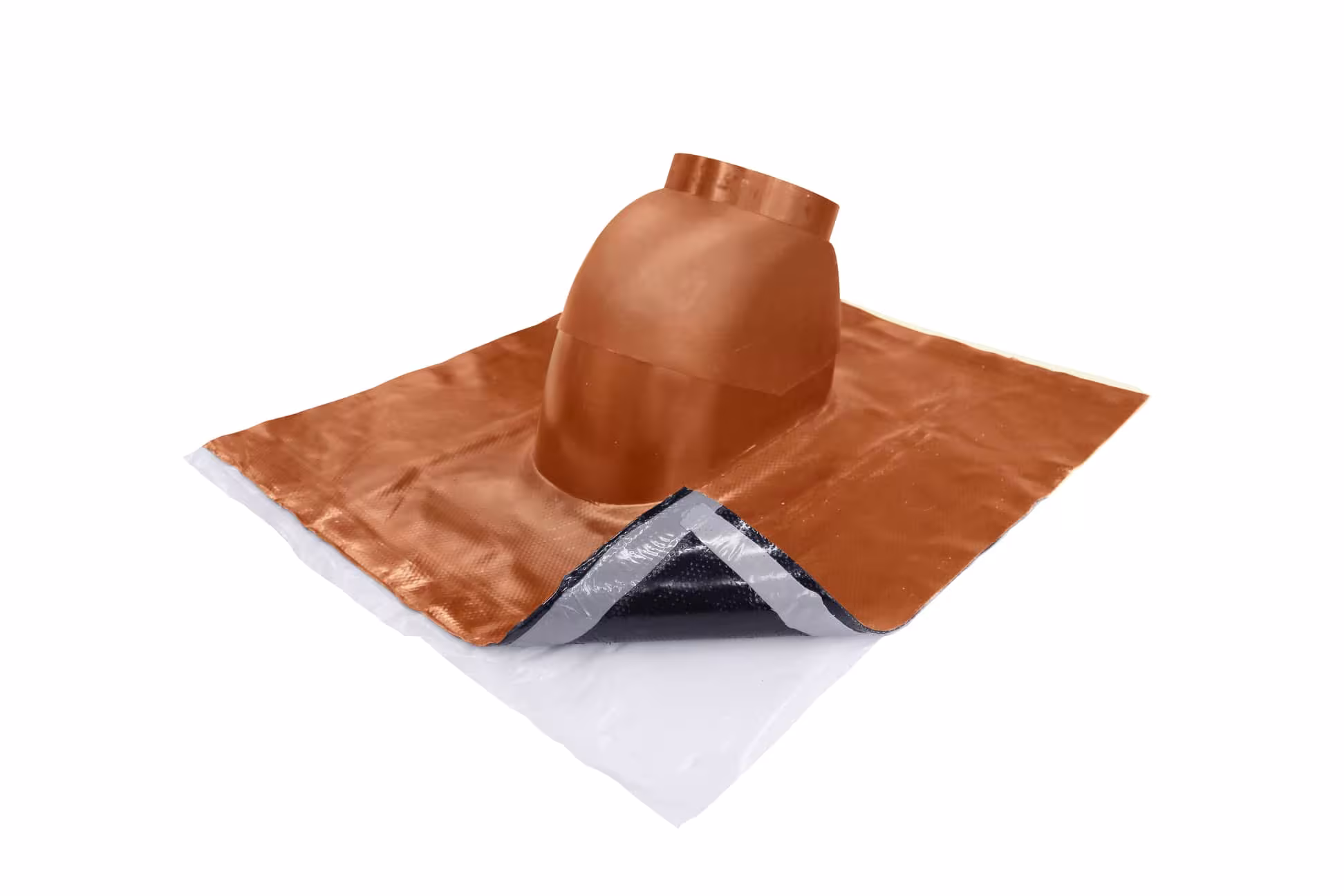 Universele uitlaatpijpdoorvoer ø 160 mm rood, huls 71,5 x 56 cm van Klöber Universele uitlaatpijpdoorvoer, steile dakdoorgangen, art.nr. KE9565-16-SF-9804