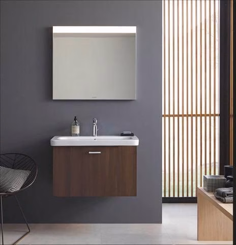 Duravit B.1 monoknop wastafelmengkraan M met trekstang, chroom Hansgrohe