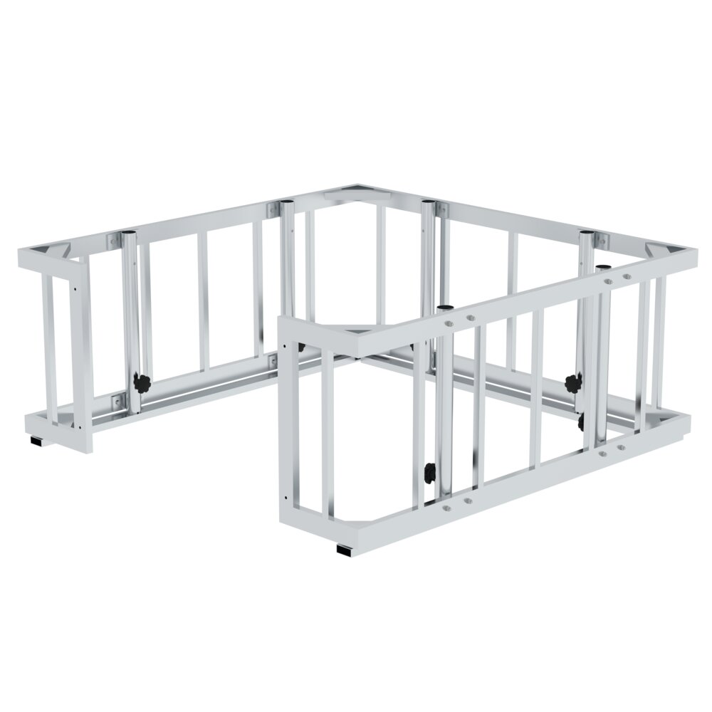 Produktbild (Abb. Ähnlich) 2177966 Munk beschermende kooi met neerlaatbare plint