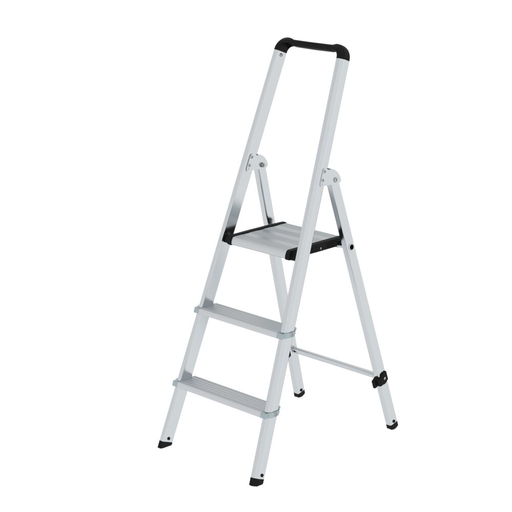 Munk ML trapladder, enkelzijdig toegankelijk, 3 treden, van Günzburger Steigtechnik Munk ML trapladder, enkelzijdige toegang, uit de categorie trapladders, artikelnummer 011223