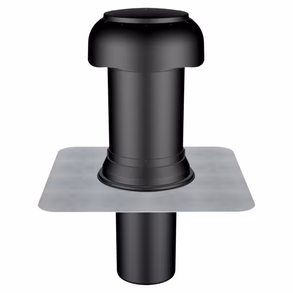 Flavent Pro ventilatorbovendeel voor tweedelige woonruimteventilatie en -afzuiging, dakdoorgangen geïsoleerd, art.nr. KF7022-1215-82