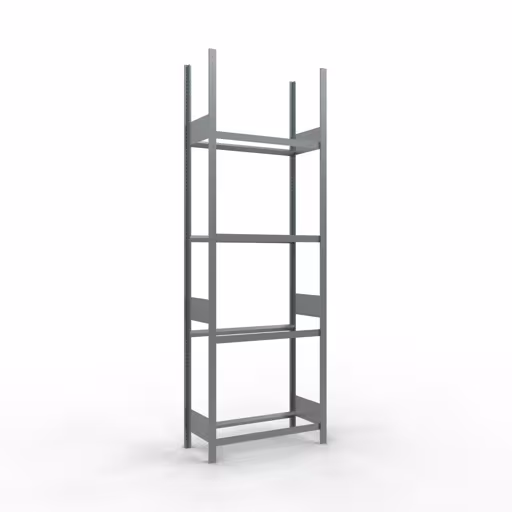 Figuur nr. 13 van het artikel basisrek, wielen-/bandenrek, 2750 x 900 x 400 mm, verzinkt, 4 opslagniveaus met 150 kg vakbelasting per niveau uit de productgroep legbordstellingen van Schulte Lagertechnik