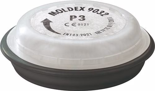 Deeltjesfilter P3+Ozon 903201 EN 143:2021 voor de MOLDEX 7000/9000-serie uit de categorie ademhalingsmaskers en filters met artikelnummer 4000370757