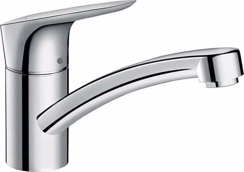 Hansgrohe eengreeps keukenmengkraan 120 LOGIS DN 15 voor open waterverwarmers, chroomafwerking, van Hansgrohe Hansgrohe eengreeps keukenmengkraan 120 LOGIS DN 15 voor open waterverwarmers, chroom, uit de categorie keukenaccessoires met artikelnummer 6000645189