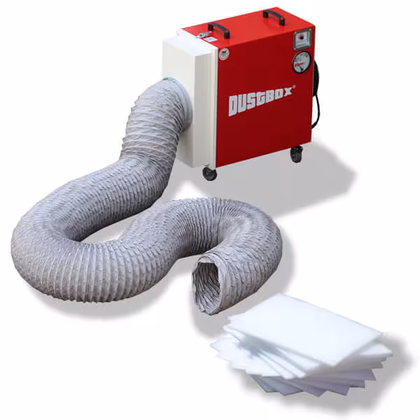 DustBox BG BAU-pakket 2000, ontvochtiging, ventilatie, luchtreiniging, artikelnr. BG BAU-pakket 2000