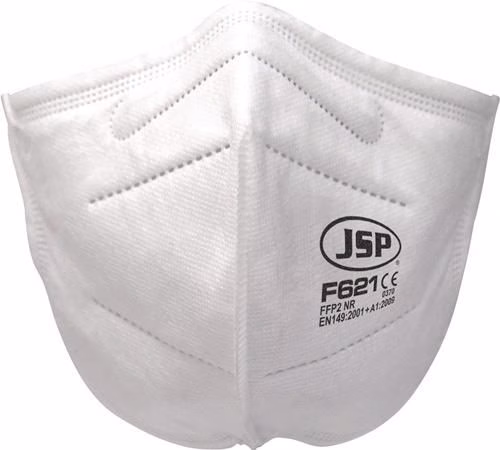 JSP F621 FFP2 ademhalingsmasker zonder uitademventiel, opvouwbaar, uit de categorie ademhalingsmaskers en filters, artikelnummer 4701000019