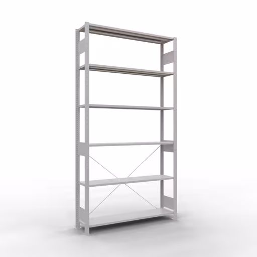 Insteeksysteem basisplank 2500x1300x300 mm, type 150 kg, lichtgrijs, basisplank, art.nr. 32631-130