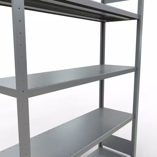 Afbeelding nr. 14 van het artikel basisrek, legbord, insteeksysteem MULTIplus250, 2000 x 1300 x 400 mm, 5 legborden, lengtestangen, verzinkt uit de productgroep insteeksysteem van Schulte Lagertechnik