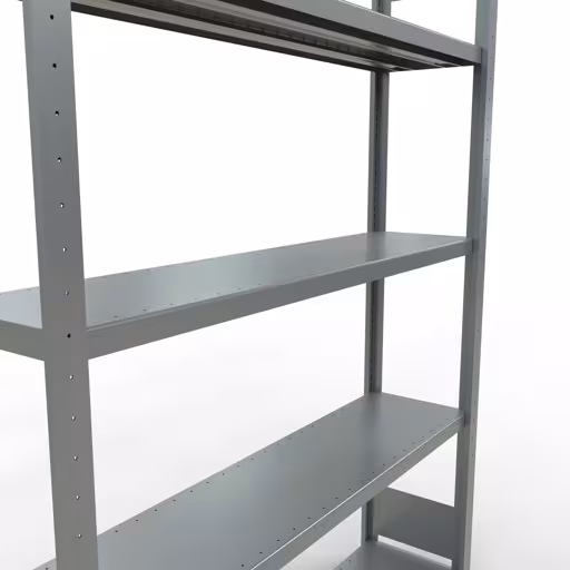 Afbeelding nr. 11 van het artikel basisrek, legplank-insteeksysteem MULTIplus250, 2000 x 1300 x 300 mm, 5 legborden, verzinkt uit de productgroep steeksysteem van het merk Schulte Lagertechnik