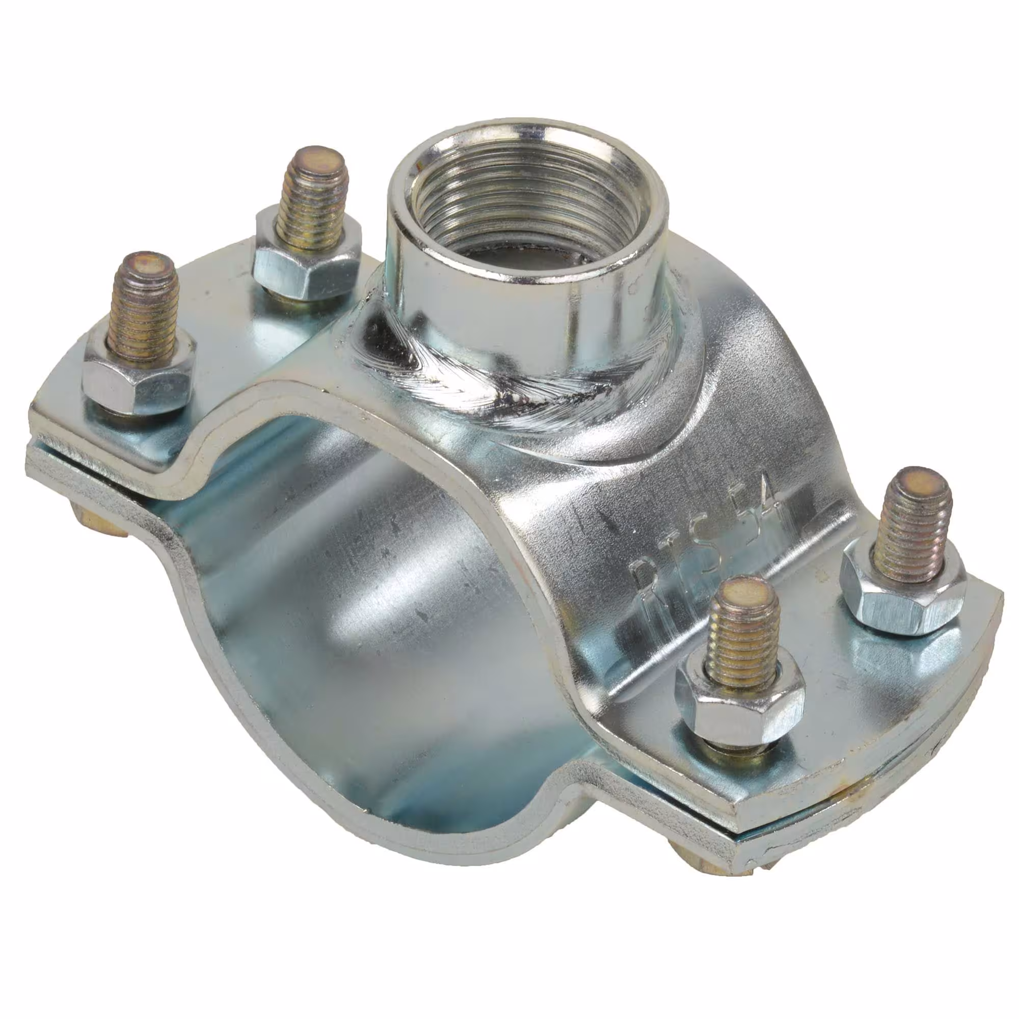 Vastpuntklem 133 mm aansluiting 1" van Fixotec Fixotec vastpuntklemmen 4 massieve schroeven, buisklemmen met twee schroeven, art.nr. 203693