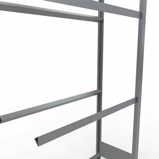 Figuur nr. 10 van het artikel aanbouwrek, wielen-/bandenrek, 2000 x 1000 x 400 mm, verzinkt, 3 opslagniveaus met 150 kg vakbelasting per niveau uit de productgroep stellingrekken van het merk Schulte Lagertechnik