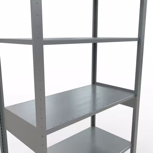 Productafbeelding nr. 6 van het artikel basisrek, legbord-insteeksysteem MULTIplus150, 2500 x 1000 x 500 mm, 6 legborden, verzinkt uit het insteeksysteem-assortiment van Schulte Lagertechnik