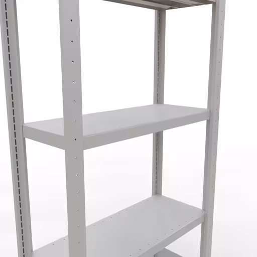 Figuur nr. 15 van het artikel basisrek, legbord, insteeksysteem MULTIplus250, 2000 x 750 x 300 mm, 5 legborden, lengtestangen, RAL 7035 lichtgrijs uit de productgroep insteeksysteem van Schulte Lagertechnik.