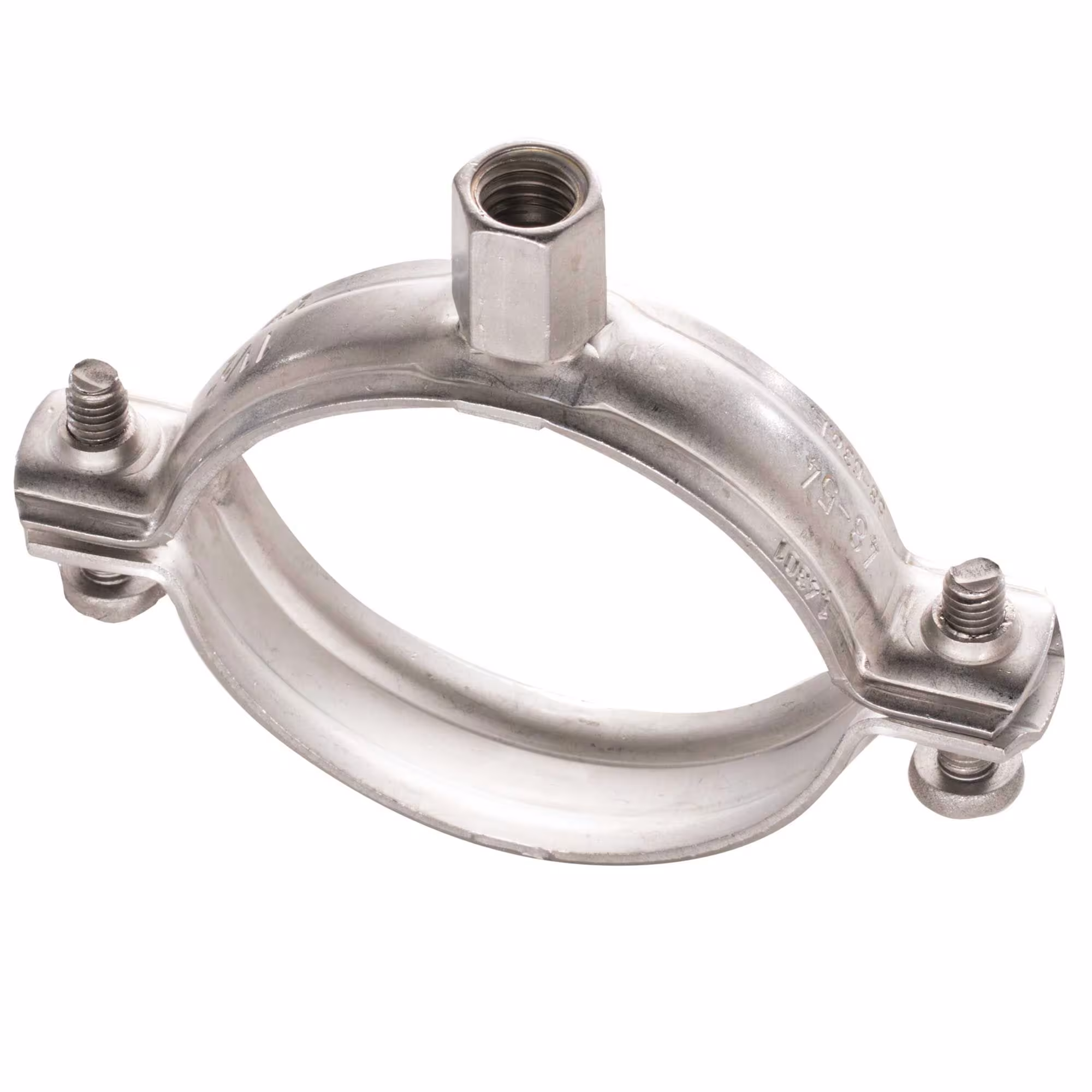 Fixotec RVS buisbeugels zonder isolatie van Fixotec Fixotec buisbeugels RVS zonder isolatie, buisbeugels met twee schroeven