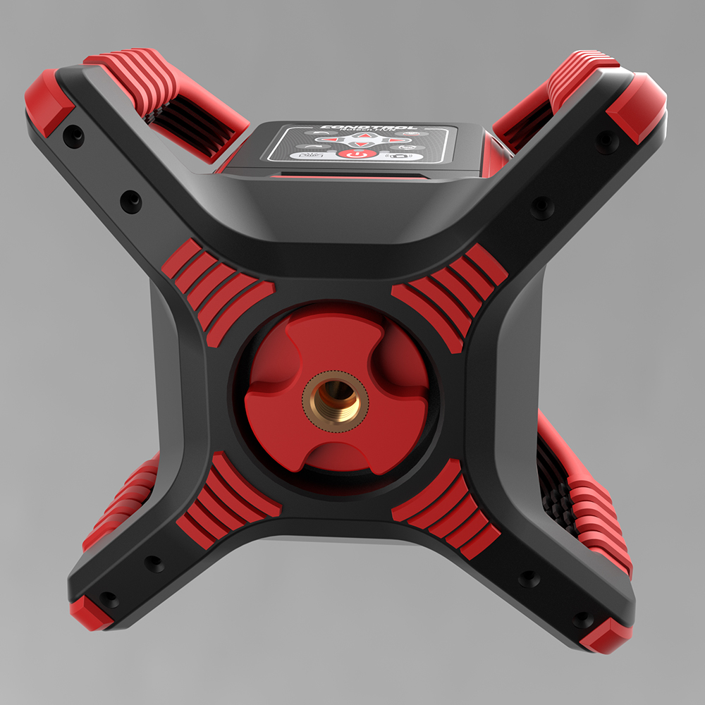 Horizontale &amp; verticale rotatielaser met RODE laserstraal Rotech HVR