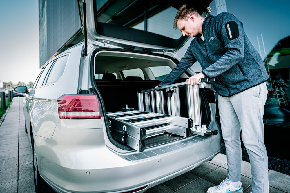 Milieubild 2177909 Munk trappenset, dubbelzijdig toegankelijk, insteekbaar incl. insteekgedeelte