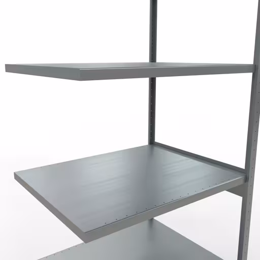 Aanbouwrekken, rekken, insteeksysteem MULTIplus250, 3000 x 1000 x 800 mm (HxBxD), 7 planken, verzinkt van Schulte Lagertechnik uit de categorie insteeksystemen
