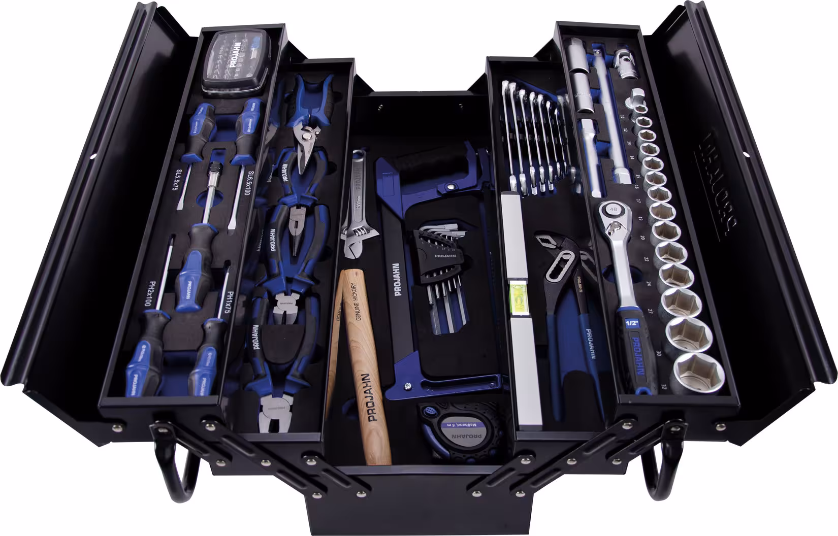 proficraft gereedschapskoffer UNIVERSAL metrisch 12,5, dopsleutelsets & losse onderdelen