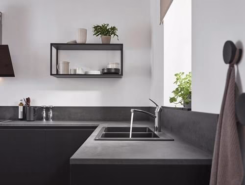 Hansgrohe ééngreeps keukenmengkraan 160 FOCUS DN 15 chroom