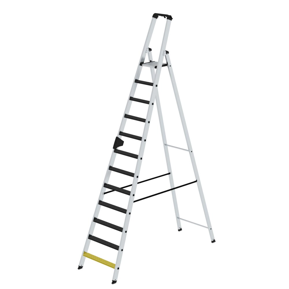 Munk enkelzijdige trapladder met clip-trede R13 uit de categorie trapladders, artikelnummer 041632