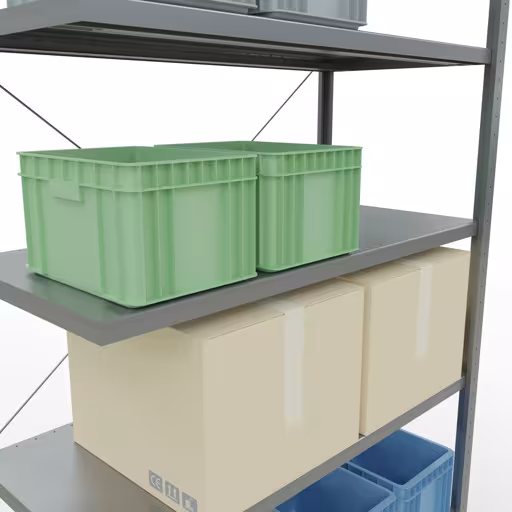 Figuur nr. 11 van het artikel insteeksysteem aanbouwstelling 3000x1300x600 mm, type 250 kg, verzinkt uit de insteeksysteem productgroep van Schulte Lagertechnik