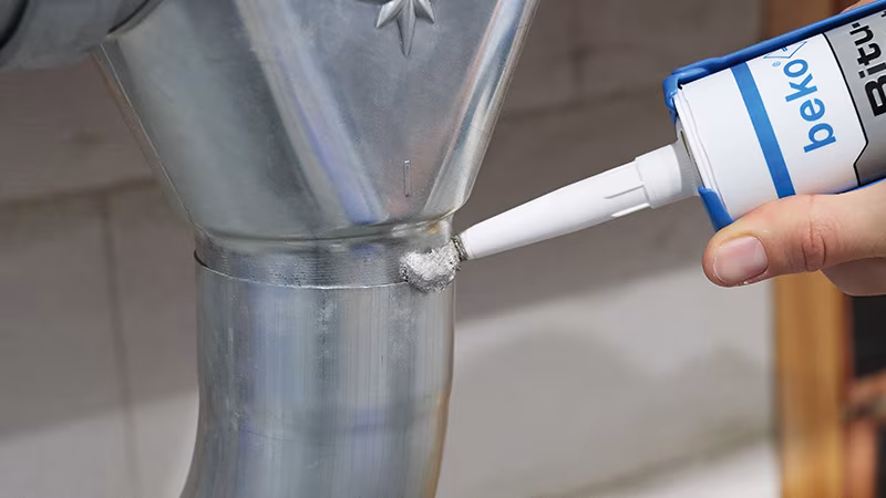 Bitumen kit -zilver- 310 ml zilvergrijs Baby, Person