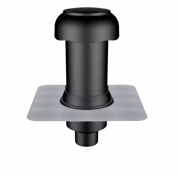 Flavent Pro woonkamerventilator, uit één stuk, dakdoorgangen geïsoleerd, art.nr. KF7002-125-60