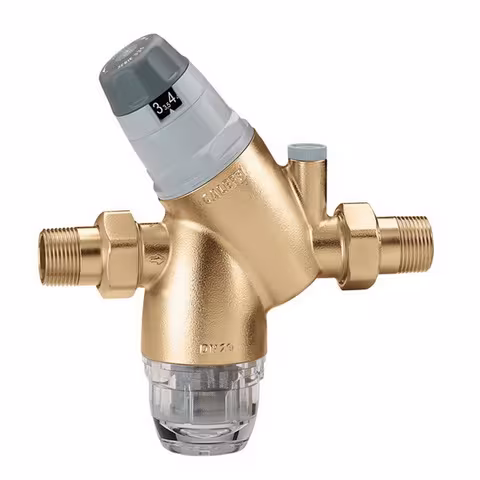 Caleffi drukregelaar met voorfilter 1/2"-1" van het merk Caleffi uit de categorie drukregelaar & waterfilter