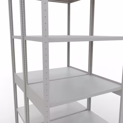 Extra afbeelding van het artikel Basisplank, dubbele plank, plankinsteeksysteem MULTIplus250, 3000 x 1000 x (2x600) mm, 2x7 planken, lengtestangen, RAL 7035 lichtgrijs uit dubbele planken