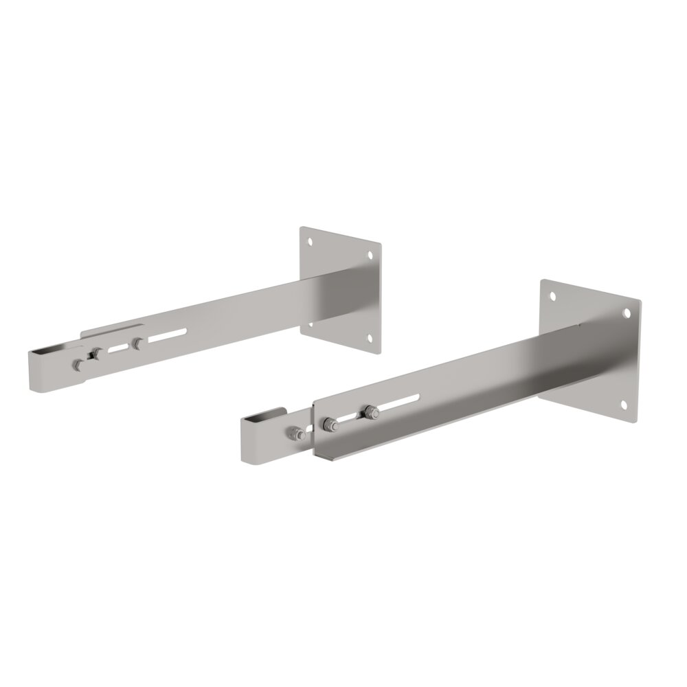 Munk speciale muurbeugel, roestvrij staal, uit de categorie accessoires en reserveonderdelen voor hoogwerkers, artikelnummer 064271