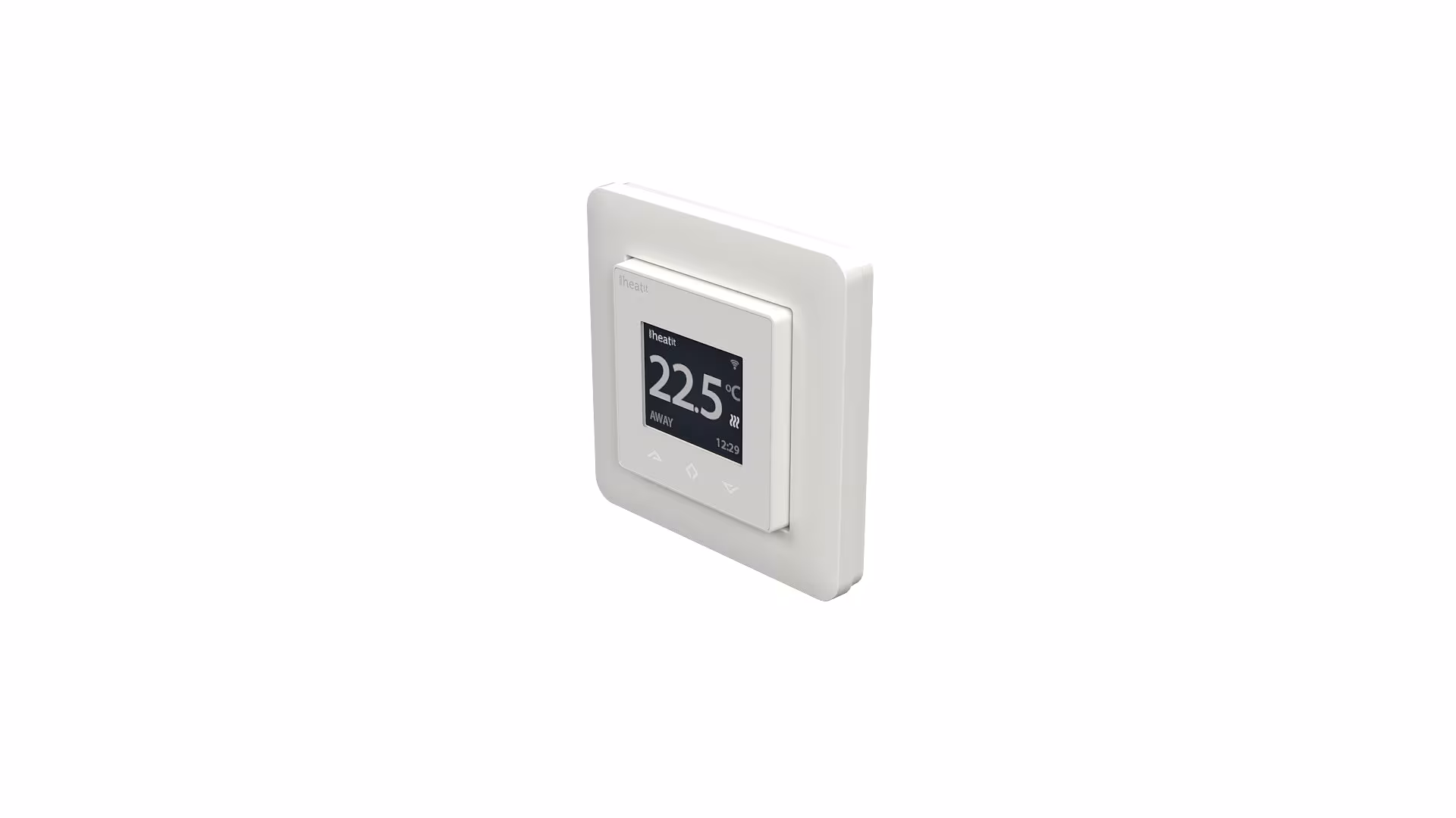 Heatit WIFI 6 Wit (RAL9003) elektronische thermostaat voor elektrische vloerverwarming van Heatit met art.nr. 71009